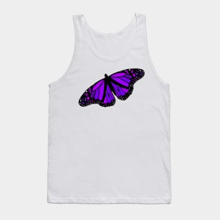 Purple butterfly emoji epilepsy awareness sticker Tank Top